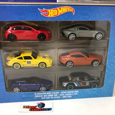 NEW!! 6 Pack European Cars * 2023 Hot Wheels Euro Cars Case G