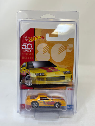 '85 Chevrolet Camaro IROC-Z Chevy * Yellow * Hot Wheels Decades Throwback