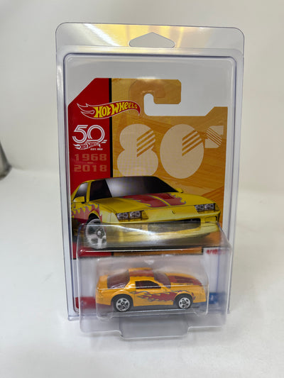 '85 Chevrolet Camaro IROC-Z Chevy * Yellow * Hot Wheels Decades Throwback