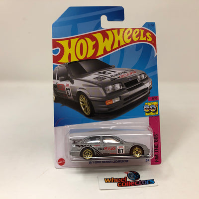 '87 Ford Sierra Cosworth #2 * Silver * 2023 Hot Wheels Case K