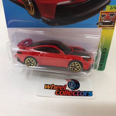 Porsche 911 GT3 #177 * RED * 2023 Hot Wheels Case K