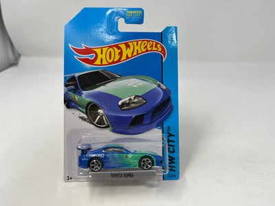 Toyota Supra #22 Falken * Blue * 2014 Hot Wheels