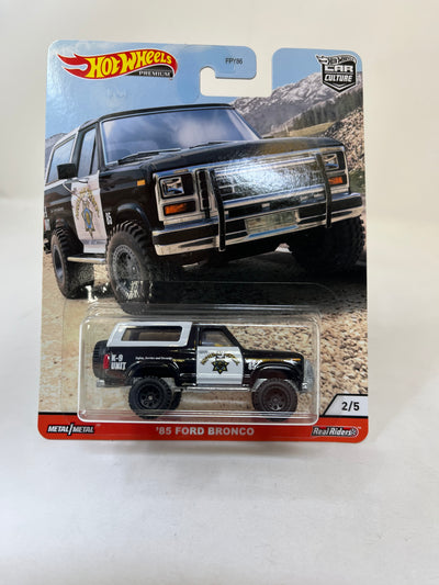 '85 Ford Bronco * Hot Wheels Car Culture Wild Terrain