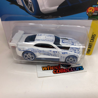 Custom '11 Camaro #36 * White * 2023 Hot Wheels Case K