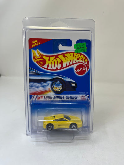 Ferrari 355 #350 * Yellow w/ 7sp Rims * Hot Wheels Blue Card