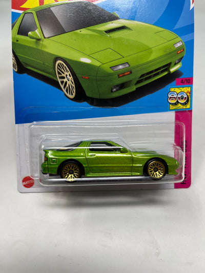 '89 Mazda Savanna RX-7 FC3S #51 * Green * 2023 Hot Wheels
