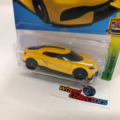 Koenigsegg Gemera #188 * Yellow * 2023 Hot Wheels Case L