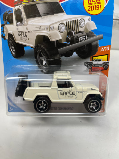 '67 Jeepster Commando #84 * 2019 Hot Wheels * White