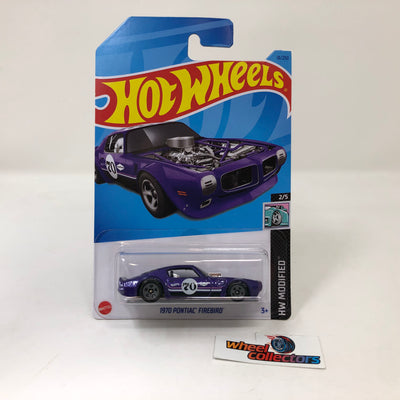 1970 Pontiac Firebird #18 * Purple * 2023 Hot Wheels Case L