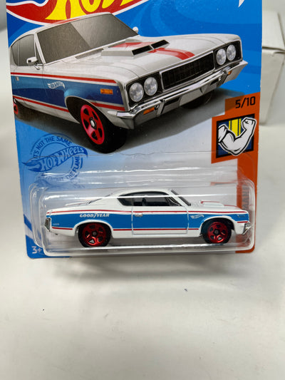 AMC Rebel Machine #219 * White * 2021 Hot Wheels