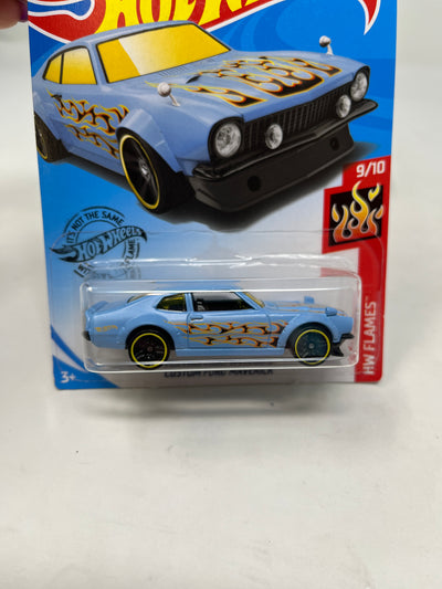 Custom Ford Maverick #142 * Blue Kroger's Only * 2020 Hot Wheels