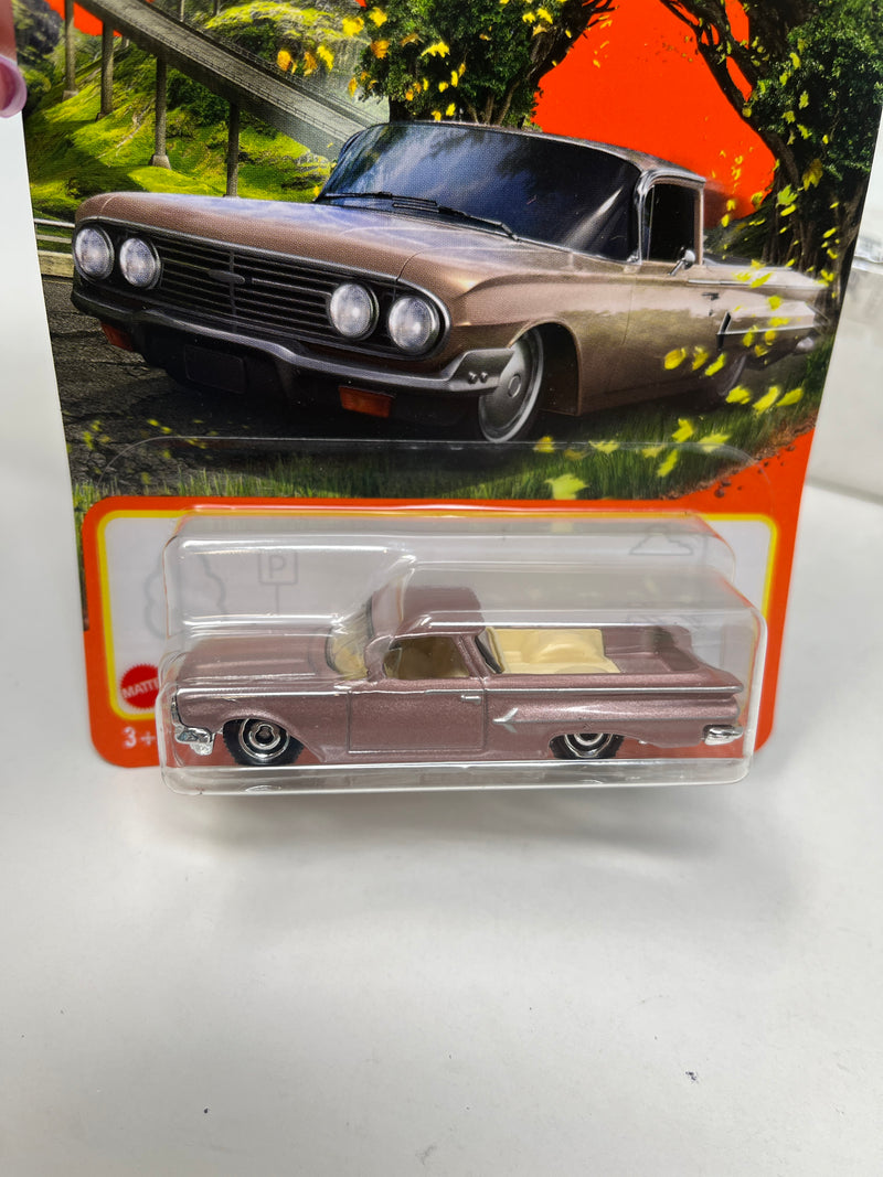 1960 Chevy El Camino * Pink * Matchbox Basic Series