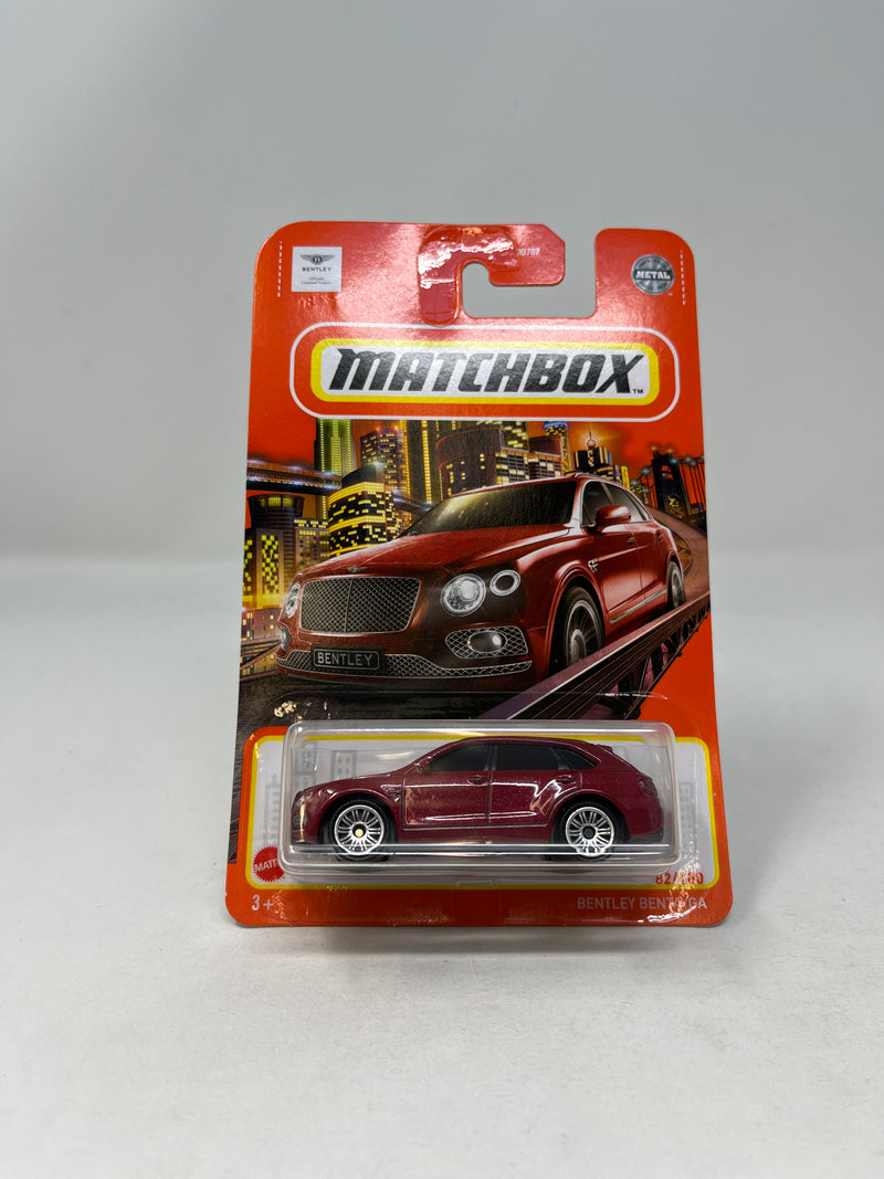 Bentley Bentayga * Burgundy * Matchbox Basic Series