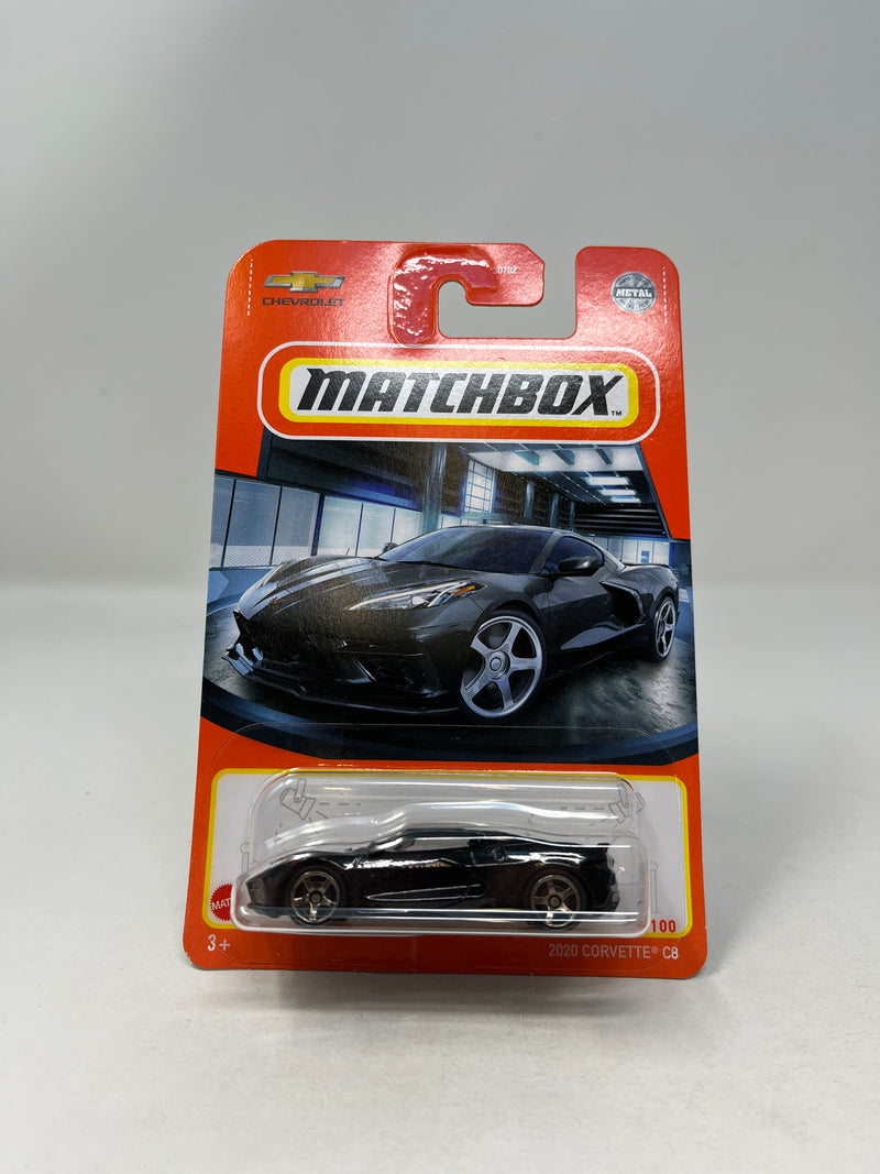 2020 Chevy Corvette C8 * BLACK * Matchbox Basic Series