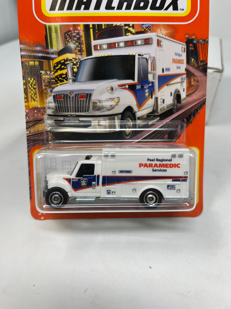 International Terrastar Paramedic * White * Matchbox Basic Series