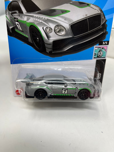 2018 Bentley Continental GT3 #44 * Silver * 2023 Hot Wheels