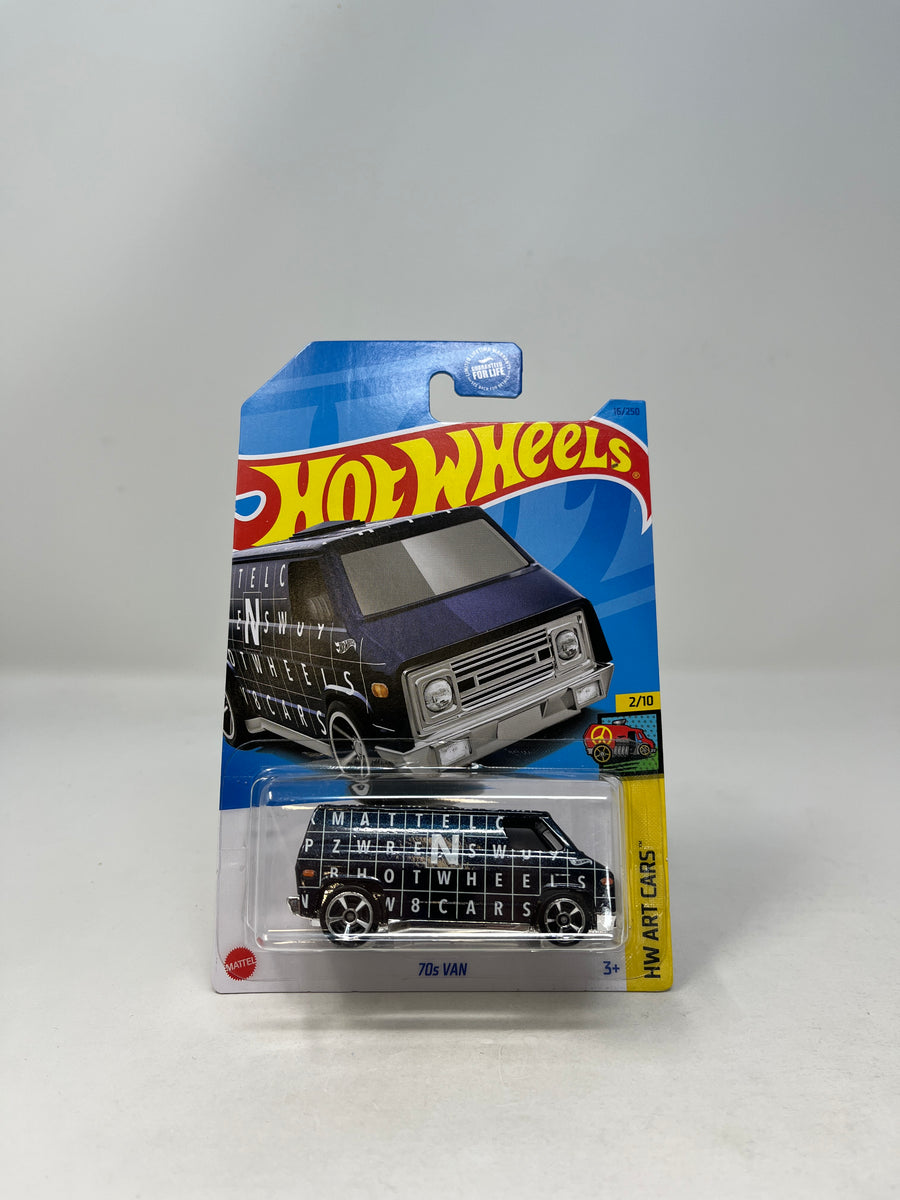 70s Van #16 * Black * 2023 Hot Wheels – Wheelcollectors LLC