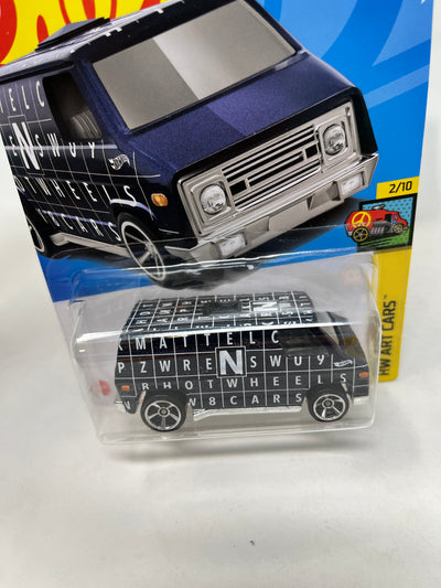 70s Van #16 * Black * 2023 Hot Wheels