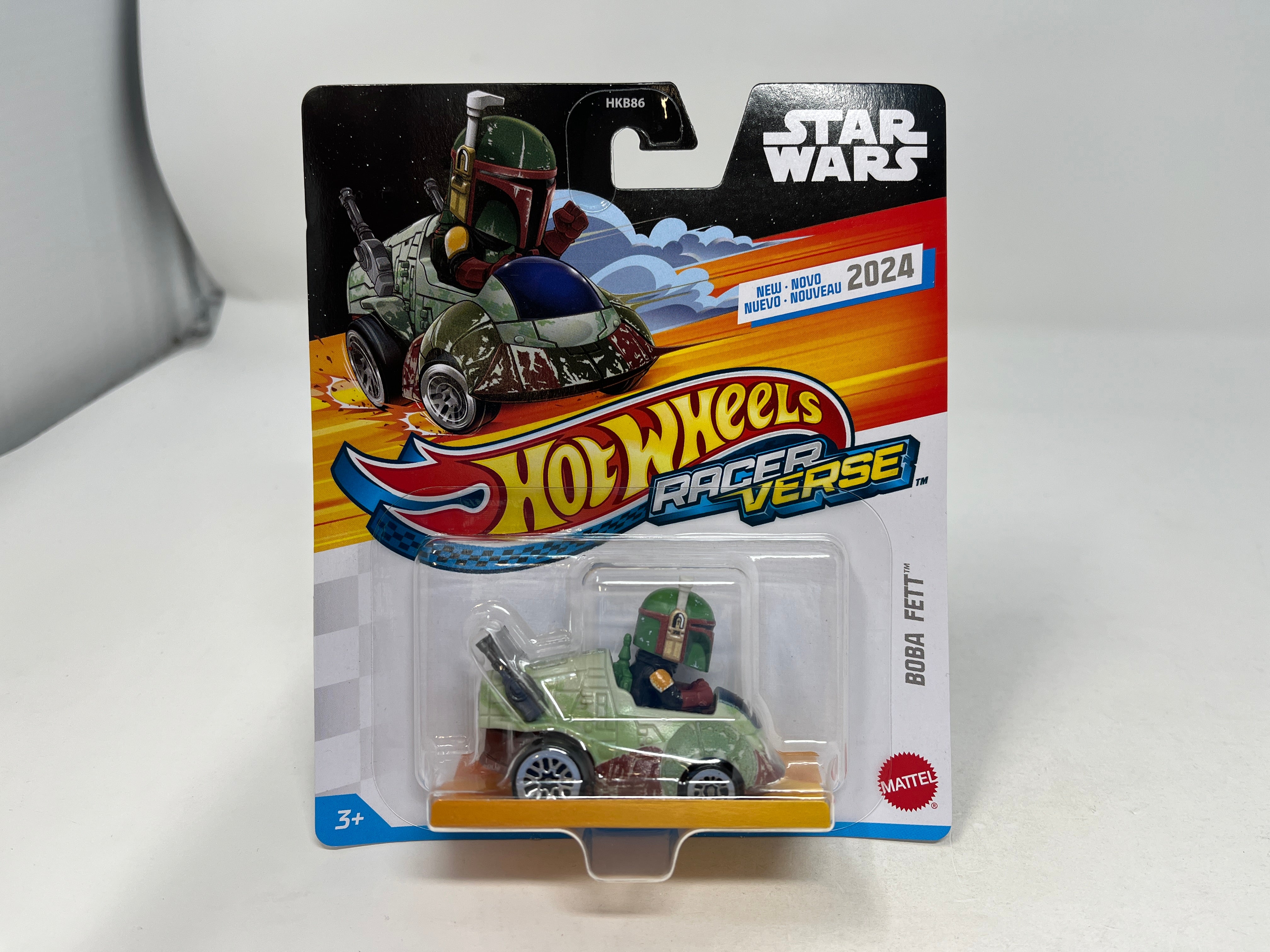 Boba Fett Star Wars * 2024 Hot Wheels Racer Verse Case J Release ...