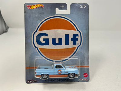 '83 Chevy Silverado Gulf * Hot Wheels Pop Culture Vintage Oil