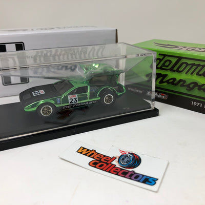 1971 De Tomaso Mangusta * Green * Hot Wheels RLC Red Line Club