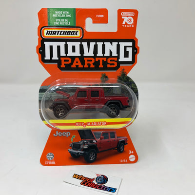 Jeep Gladiator #10 * Red * 2023 Matchbox Moving Parts Case F