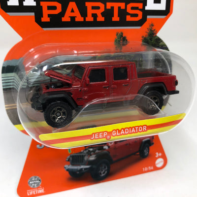 Jeep Gladiator #10 * Red * 2023 Matchbox Moving Parts Case F