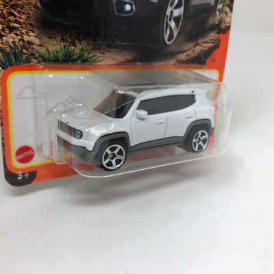'19 Jeep Renegade #40 * White * 2023 Matchbox New! S Case Release