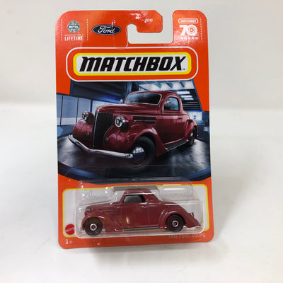 1936 Ford Coupe #19 * Red * 2023 Matchbox New! S Case Release