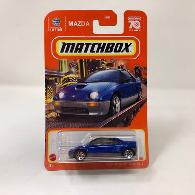 1992 Mazda Autozam AZ-1 #3 * Blue * 2023 Matchbox New! S Case Release