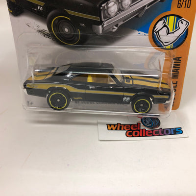 '69 Dodge Charger 500 #285 * Black * 2017 Hot Wheels w/ Factory Set Holo