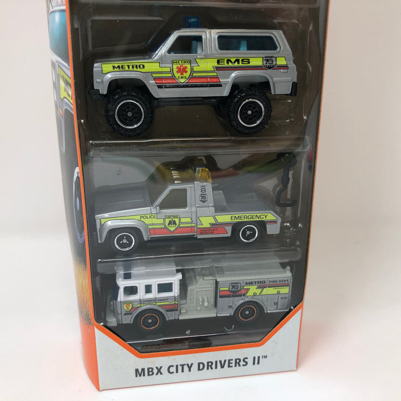 MXB City Drivers II * 70th Anniversary * Matchbox 5-Pack