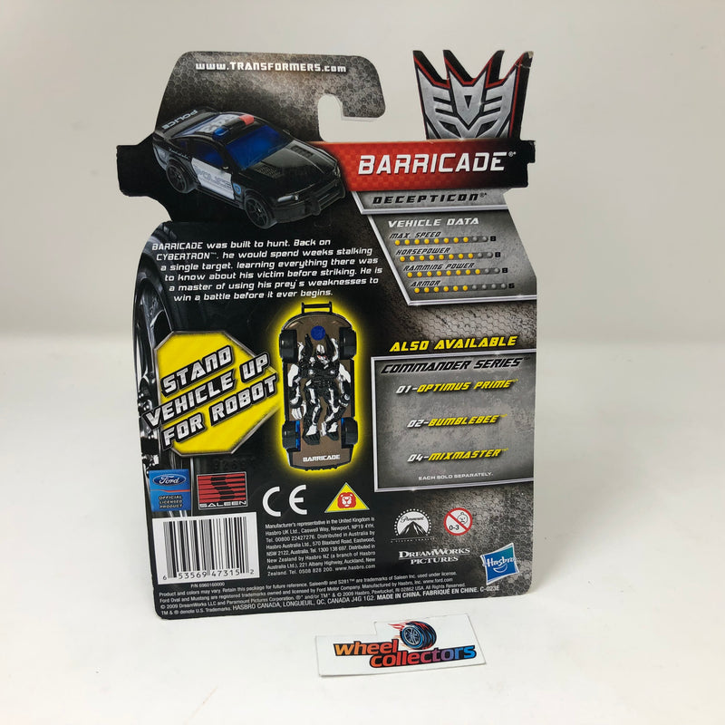 Barricade Decepticon * Transformers RPMs by Hasbro