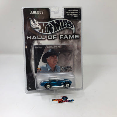 Carroll Shelby Cobra 427 S/C * Hot Wheels Hall Of Fame Series