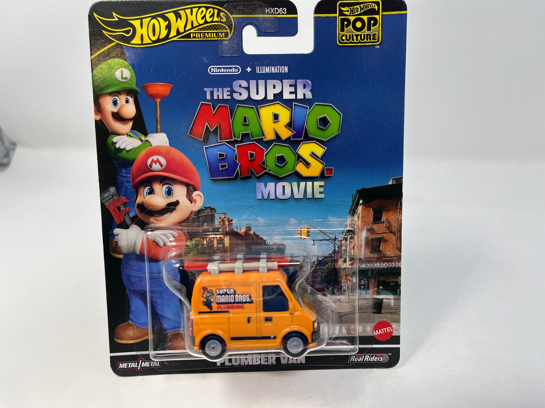 Plumber Van Mario Bros * 2024 Hot Wheels Pop Culture Case D