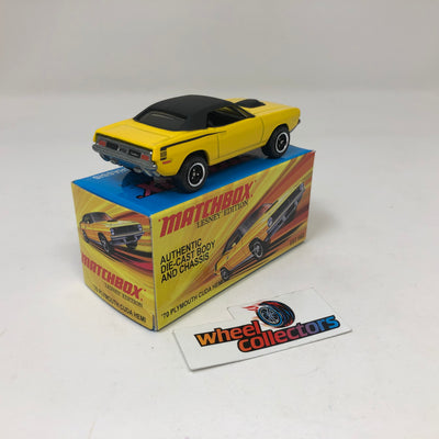 '70 Plymouth Cuda Hemi * Matchbox Loose 1:64 Scale Model