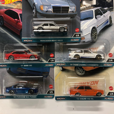 Canyon Warriors Complete 5 Car Set * 2023 Hot Wheels Car Culture Case C