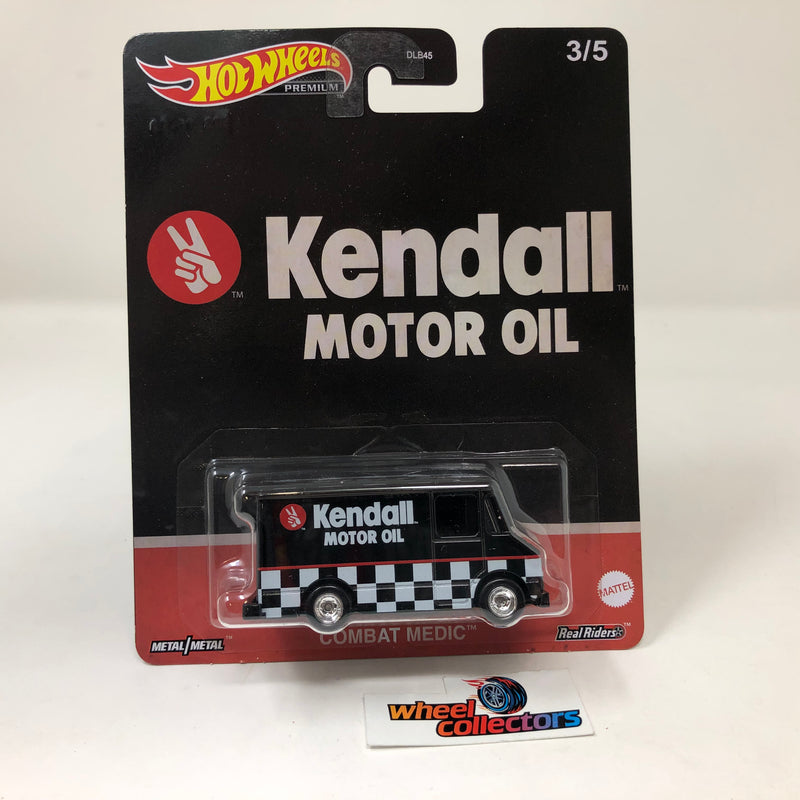Combat Medic Kendall Oil * 2023 Hot Wheels Pop Culture Vintage Oil Case U