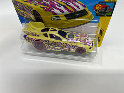 Mustang Funny Car #112 * Yellow * 2024 Hot Wheels SHORT CARD Case L