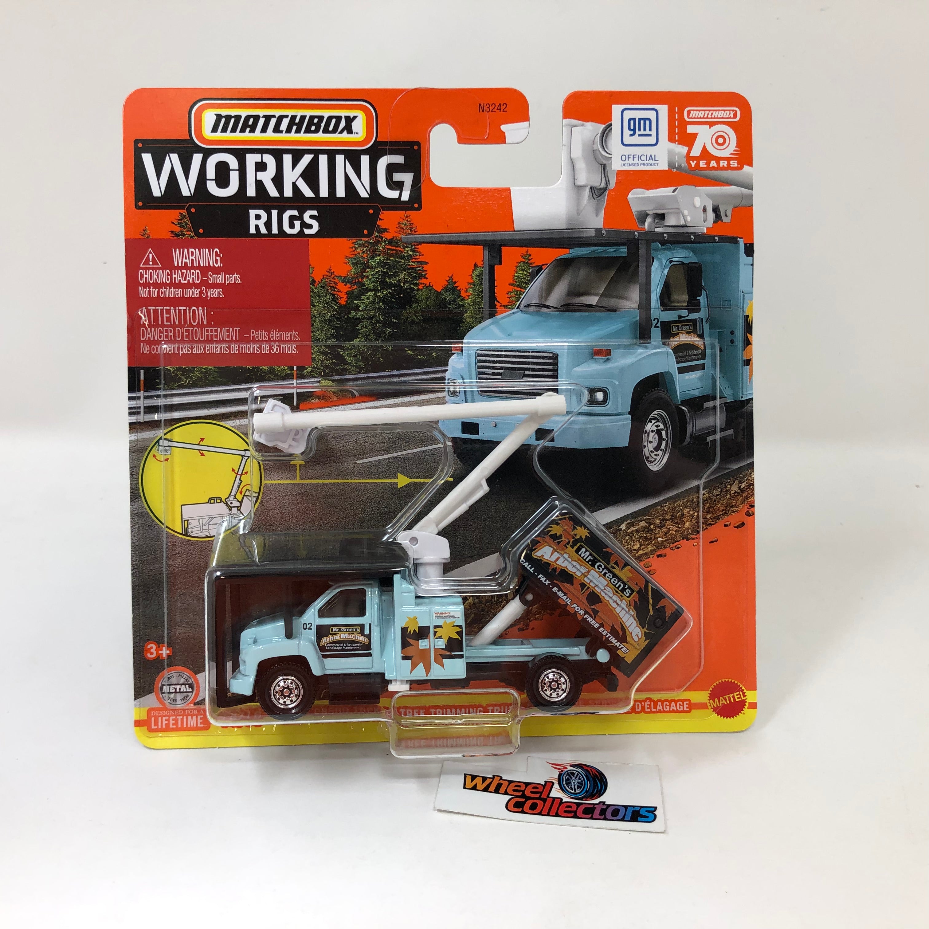 GMC C8500 Topkick Tree Trimming * 2023 Matchbox Working Rigs Case V ...