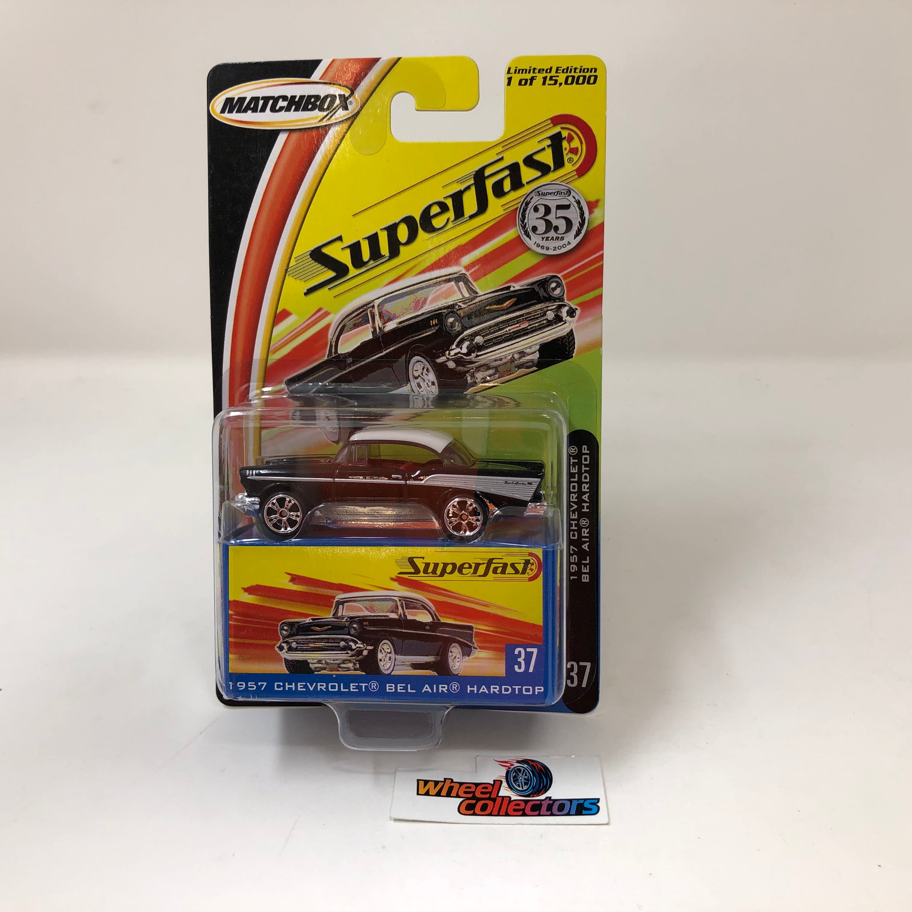 1957 Chevrolet Bel Air #37 * Matchbox Superfast Series – Wheelcollectors