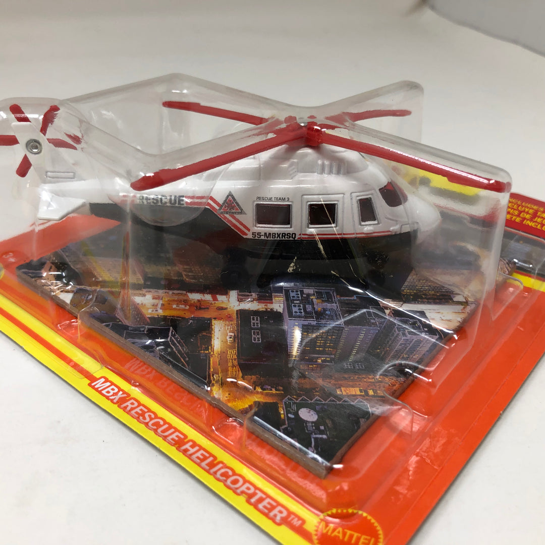 MBX Rescue Helicopter Matchbox Sky Busters Series Wheelcollectors LLC