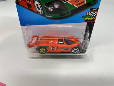 Mazda 787B #145 * Orange/Green * 2024 Hot Wheels Case L