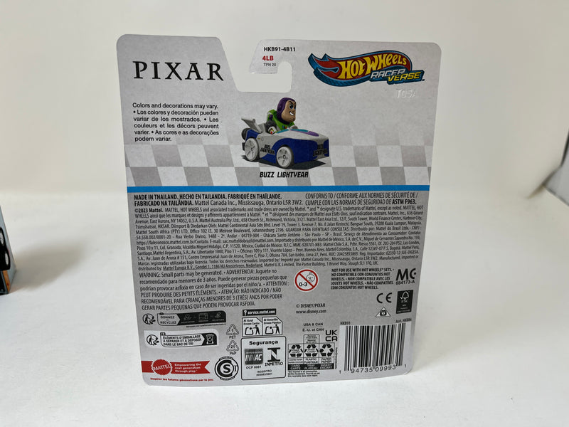 Buzz Lightyear Pixar Racer Verse * 2024 Hot Wheels Marvel Character Cars Case H