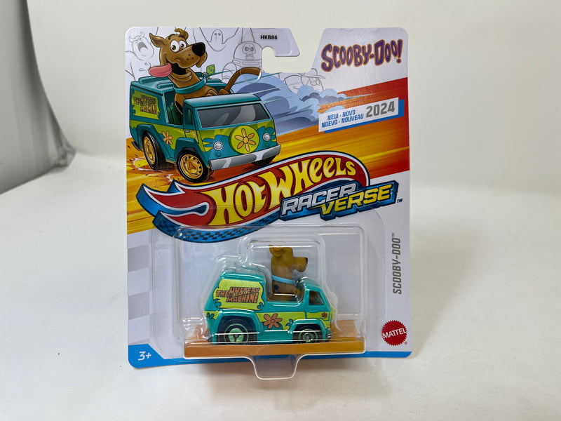 NEW!!  Scooby-Doo Racer Verse * 2024 Hot Wheels Marvel Character Cars Case H