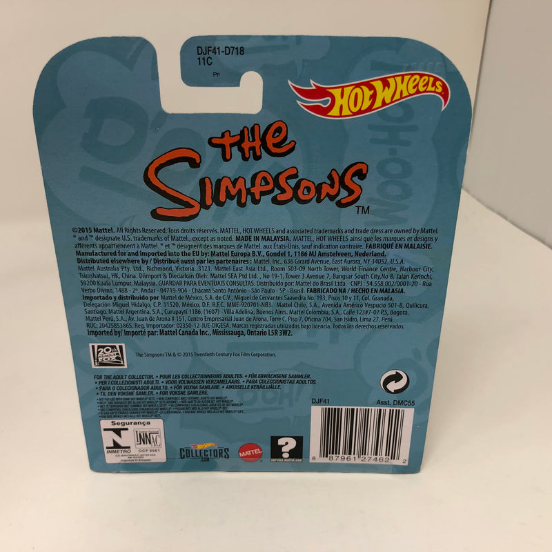 The Homer the Simpsoms * Hot Wheels Retro Entertainment