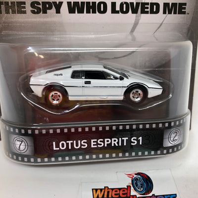 Lotus Esprit S1 Bond Spy Who Loved Me * Hot Wheels Retro Entertainment