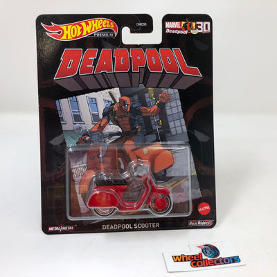 Deadpool Scooter * RED * Hot Wheels Retro Entertainment
