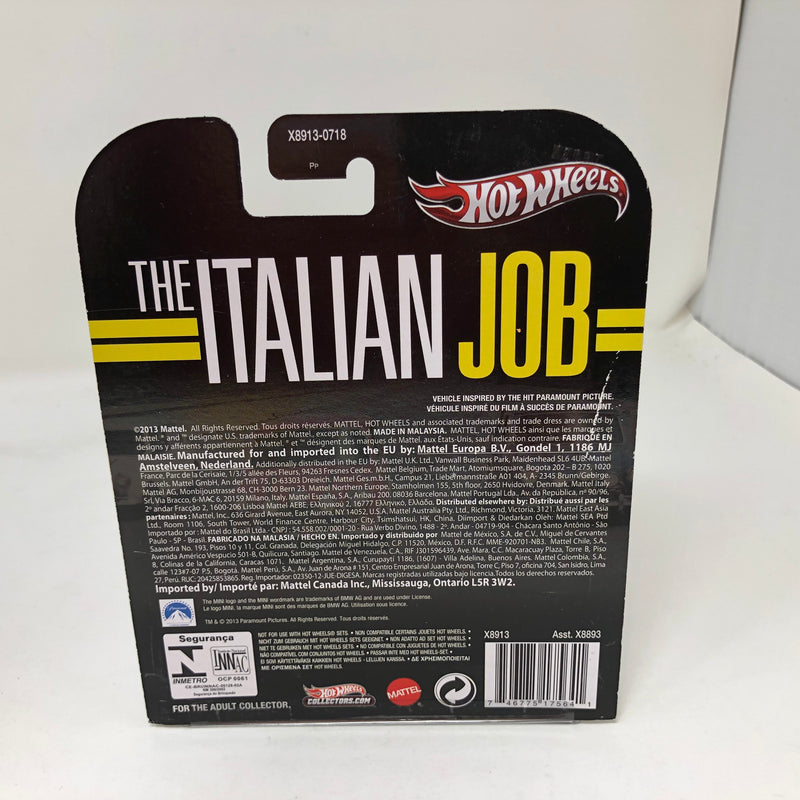 Morris Mini * RED * The Italian Job * Hot Wheels Retro Entertainment