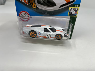 '67 Ford GT40 Mk.IV #58 * White Gulf * 2022 Hot Wheels Basic